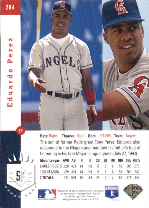 A6148- 1993 Sp Baseball Karte #S 201-290 + Rookies -du Pick- 15 + Gratis US - Bild 160 von 172