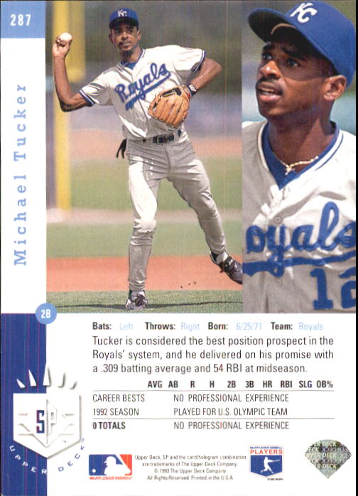 A6148- 1993 Sp Baseball Karte #S 201-290 + Rookies -du Pick- 15 + Gratis US - Bild 166 von 172