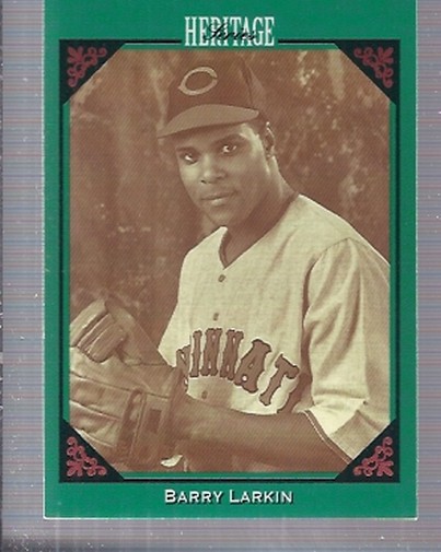 1993 Studio Heritage #7 Barry Larkin - NM-MT | eBay