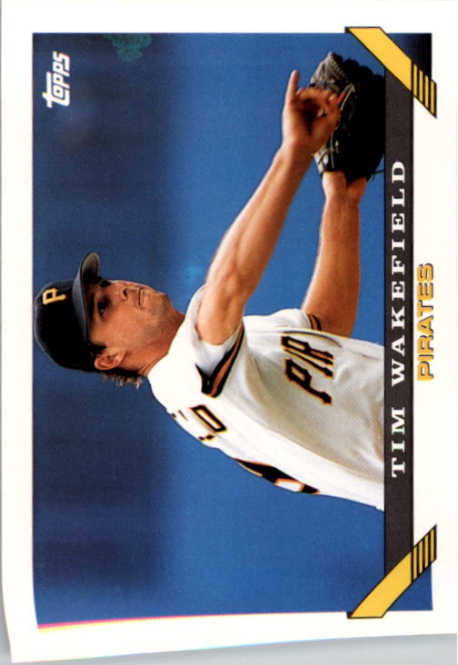 1993 Flair #118 Tim Wakefield NM-MT Pittsburgh Pirates - Under the
