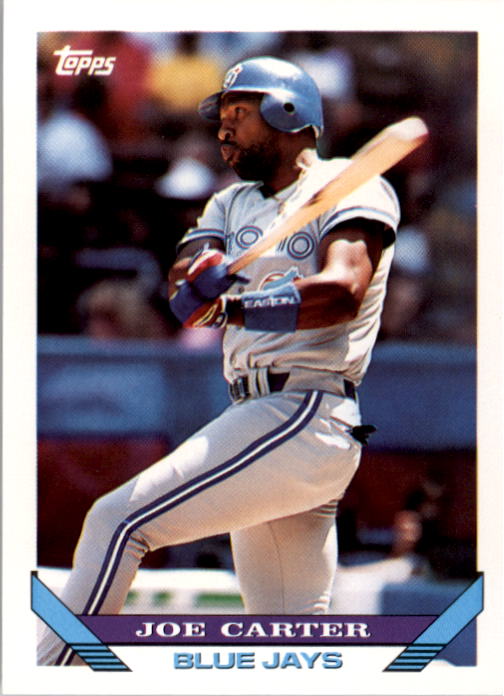 1985 Fleer Joe Carter Rookie RC baseball card #443 – NM