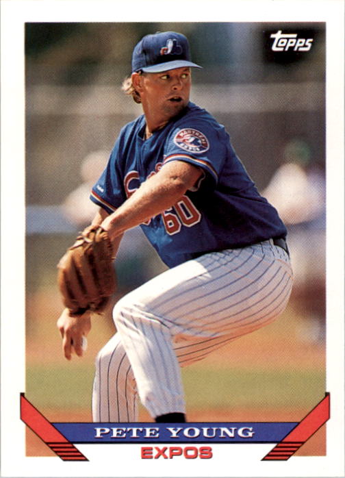 1993 Topps #432 Pete Young