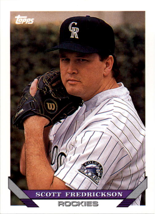 1993 Topps #489 Scott Fredrickson RC