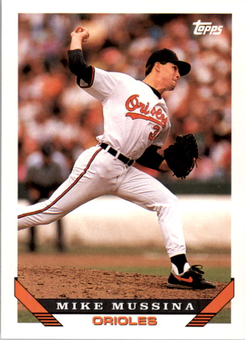 1993 Topps #710 Mike Mussina