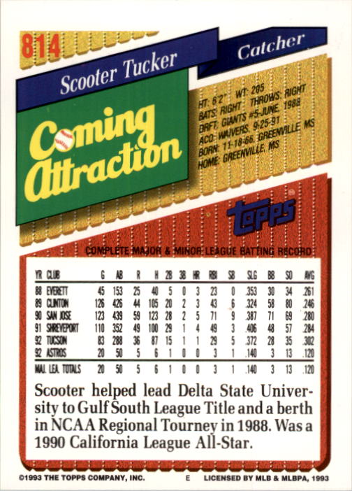 A6983- 1993 Topps Baseball Cards 651-825 +Rookies -You Pick- 15+ FREE US SHIP - Picture 317 of 339