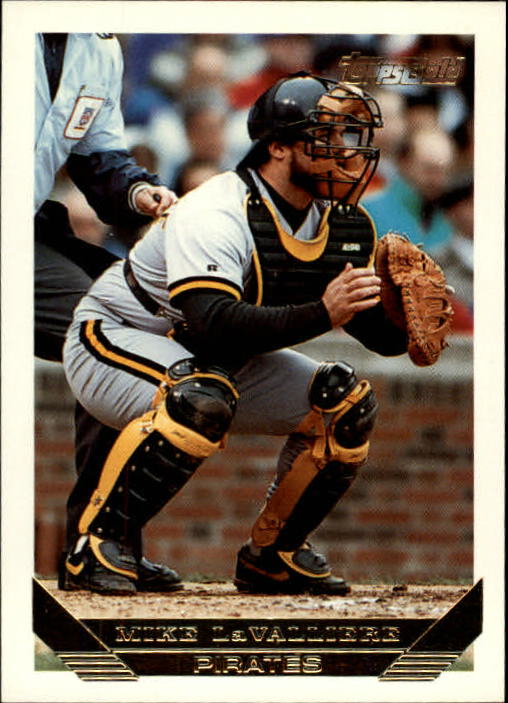 1993 Topps Gold #54 Mike LaValliere