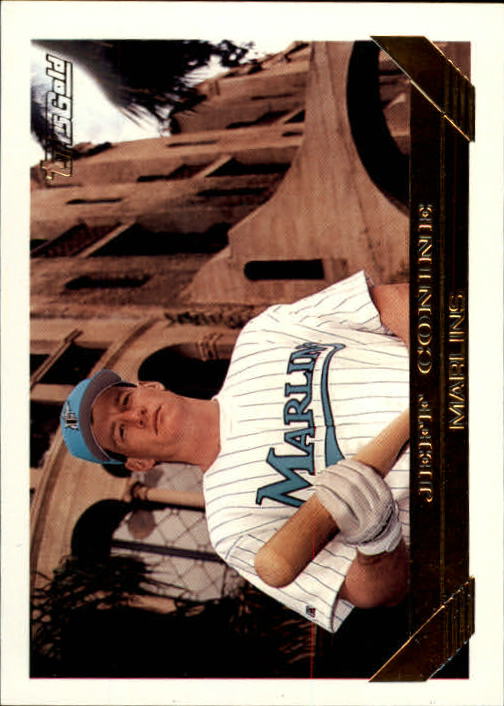 1993 Topps Gold #789 Jeff Conine UER/(No inclusion of 1990/stats in career total)