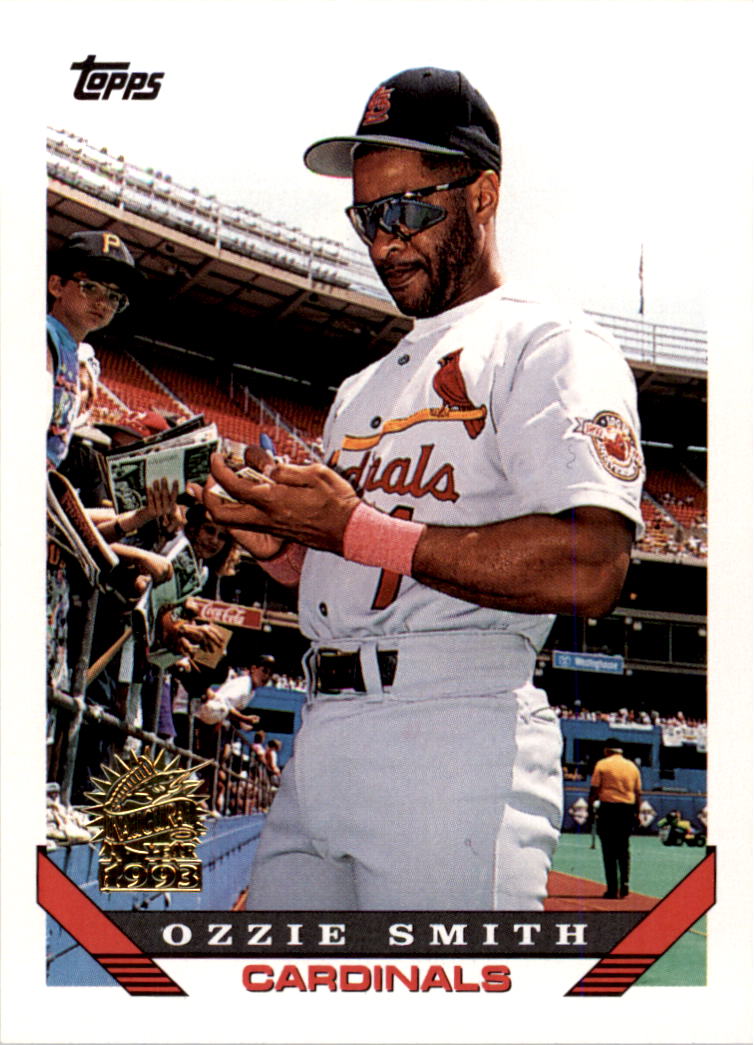 1993 Topps Inaugural Marlins #40 Ozzie Smith