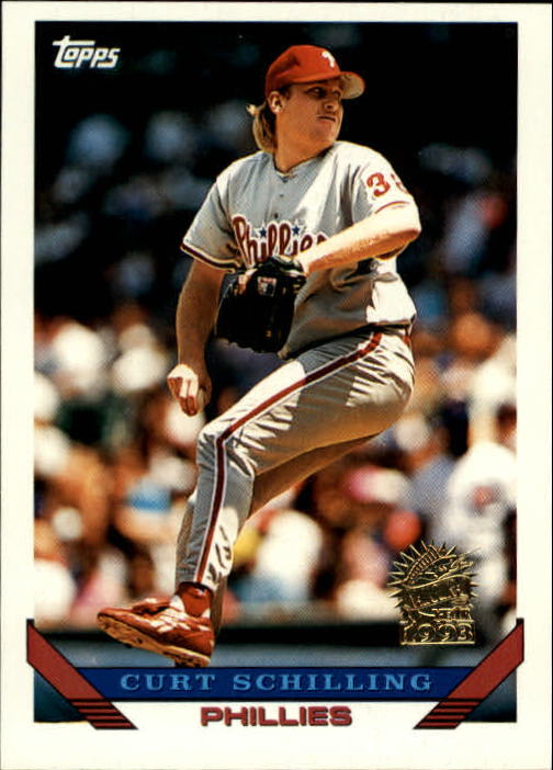 1993 Topps Inaugural Marlins #421 Curt Schilling