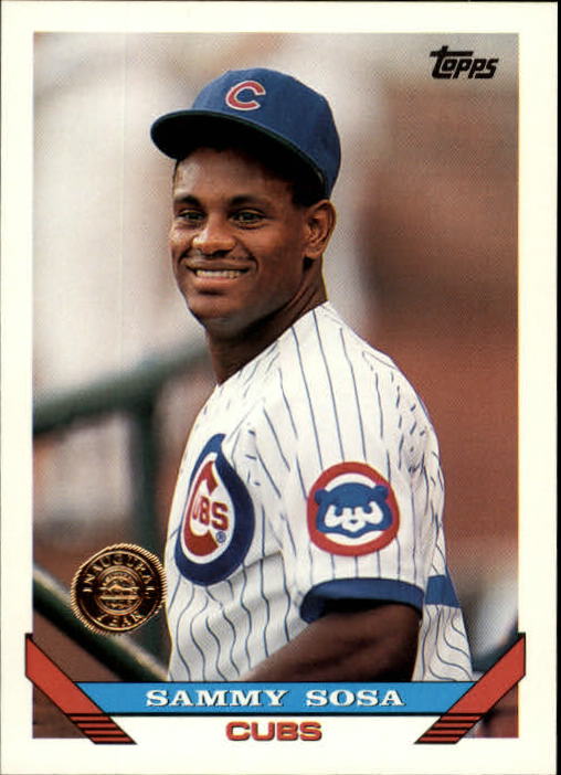 Sammy Sosa 1998 Topps #307 Chicago Cubs Baseball Card