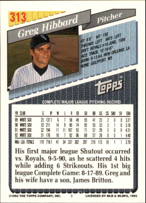 B4361- 1993 Topps Inaugural Rockies BB #s 251-500 -You Pick- 10+ FREE US SHIP - Picture 125 of 463