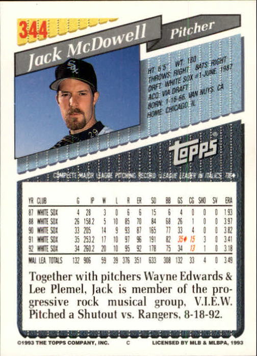 B4361- 1993 Topps Inaugural Rockies BB #s 251-500 -You Pick- 10+ FREE US SHIP - Picture 183 of 463
