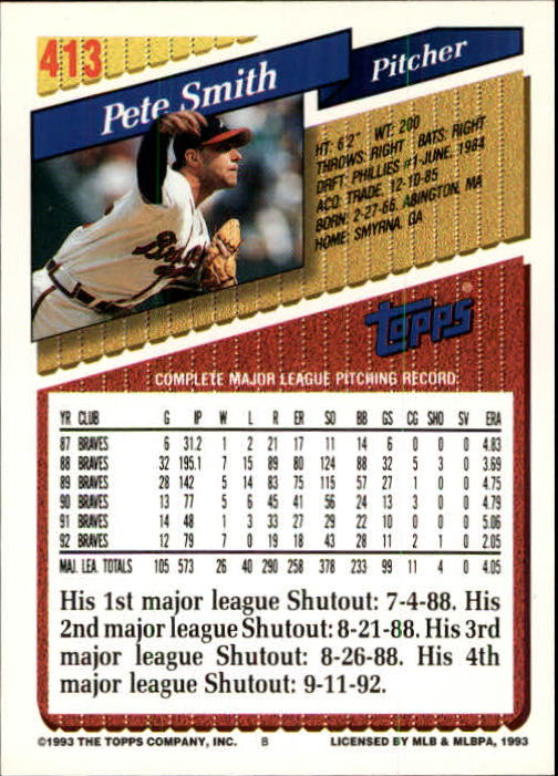 B4361- 1993 Topps Inaugural Rockies BB #s 251-500 -You Pick- 10+ FREE US SHIP - Picture 295 of 463