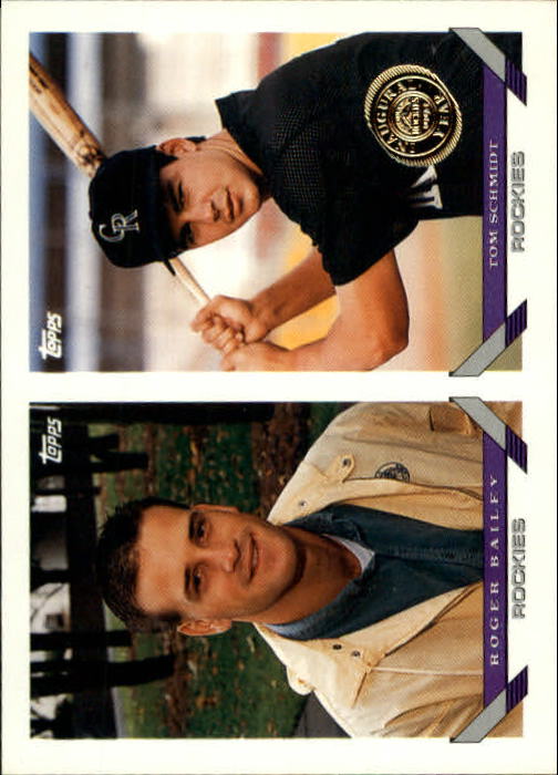 B4361- 1993 Topps Inaugural Rockies BB #s 251-500 -You Pick- 10+ FREE US SHIP - Picture 334 of 463
