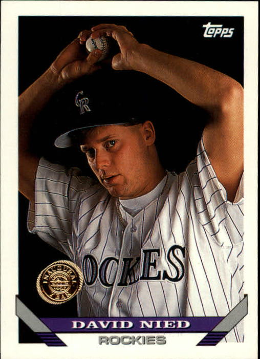 B4361- 1993 Topps Inaugural Rockies BB #s 251-500 -You Pick- 10+ FREE US SHIP - Picture 356 of 463