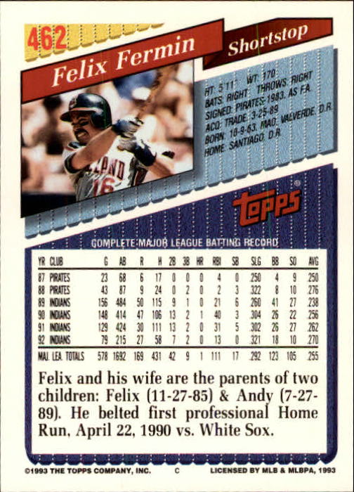 B4361- 1993 Topps Inaugural Rockies BB #s 251-500 -You Pick- 10+ FREE US SHIP - Picture 389 of 463