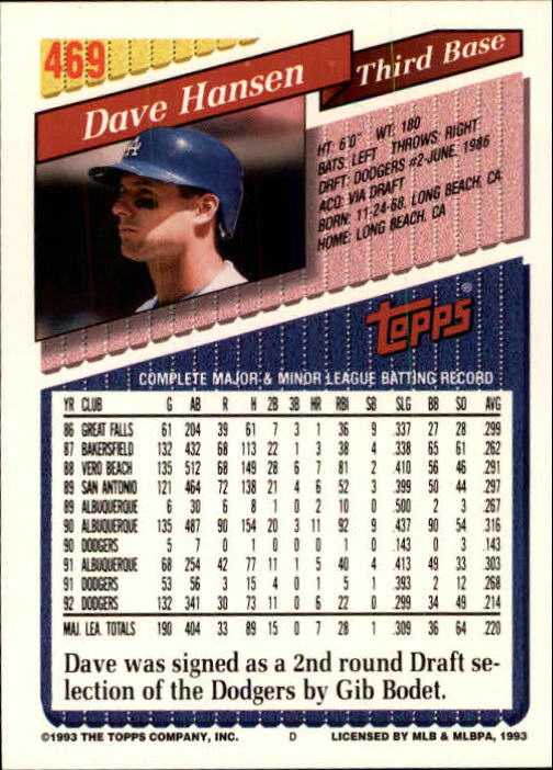 B4361- 1993 Topps Inaugural Rockies BB #s 251-500 -You Pick- 10+ FREE US SHIP - Picture 403 of 463