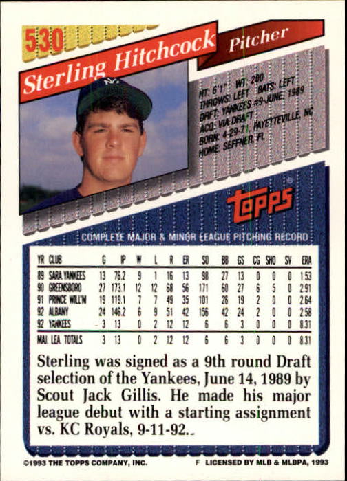 B4361- 1993 Topps Inaugural Rockies BB #s 501-750 -You Pick- 10+ FREE US SHIP - Picture 55 of 483