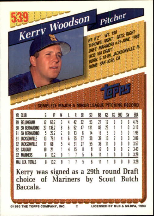 B4361- 1993 Topps Inaugural Rockies BB #s 501-750 -You Pick- 10+ FREE US SHIP - Picture 73 of 483