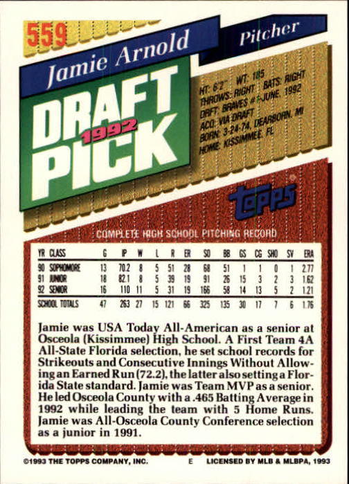 B4361- 1993 Topps Inaugural Rockies BB #s 501-750 -You Pick- 10+ FREE US SHIP - Picture 113 of 483