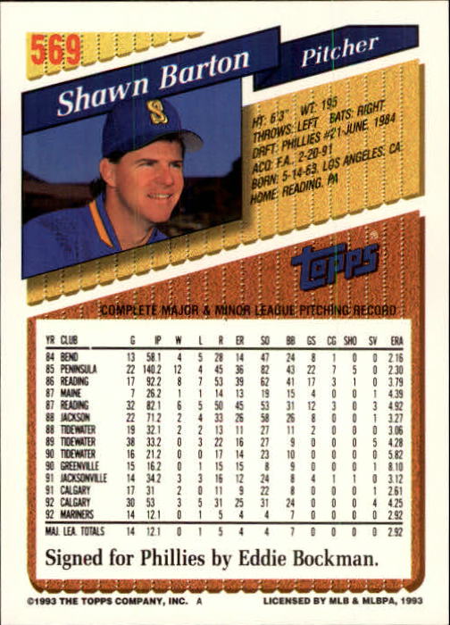 B4361- 1993 Topps Inaugural Rockies BB #s 501-750 -You Pick- 10+ FREE US SHIP - Picture 131 of 483
