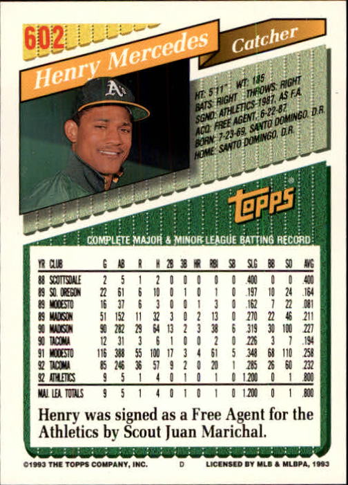 B4361- 1993 Topps Inaugural Rockies BB #s 501-750 -You Pick- 10+ FREE US SHIP - Picture 197 of 483