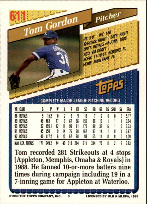 B4361- 1993 Topps Inaugural Rockies BB #s 501-750 -You Pick- 10+ FREE US SHIP - Picture 215 of 483