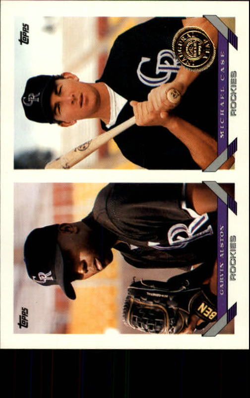 B4361- 1993 Topps Inaugural Rockies BB #s 501-750 -You Pick- 10+ FREE US SHIP - Picture 312 of 483