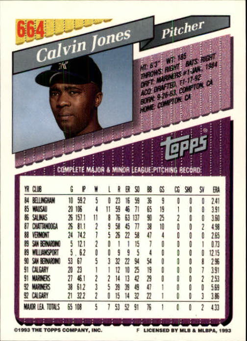 B4361- 1993 Topps Inaugural Rockies BB #s 501-750 -You Pick- 10+ FREE US SHIP - Picture 319 of 483