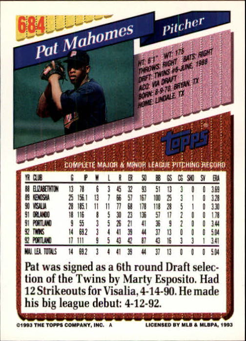 B4361- 1993 Topps Inaugural Rockies BB #s 501-750 -You Pick- 10+ FREE US SHIP - Picture 357 of 483