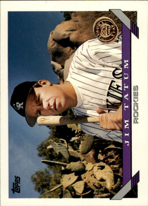 B4361- 1993 Topps Inaugural Rockies BB #s 501-750 -You Pick- 10+ FREE US SHIP - Picture 370 of 483