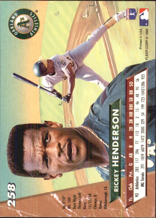 B2406- 1993 Ultra Baseball Cards 251-500 +Rookies -You Pick- 15+ FREE US SHIP - Picture 17 of 469