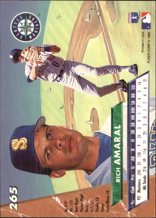 B2406- 1993 Ultra Baseball Cards 251-500 +Rookies -You Pick- 15+ FREE US SHIP - Picture 31 of 469