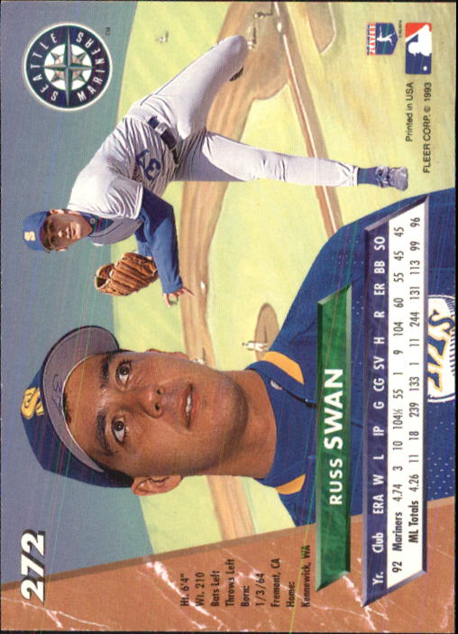 B2406- 1993 Ultra Baseball Cards 251-500 +Rookies -You Pick- 15+ FREE US SHIP - Picture 45 of 469