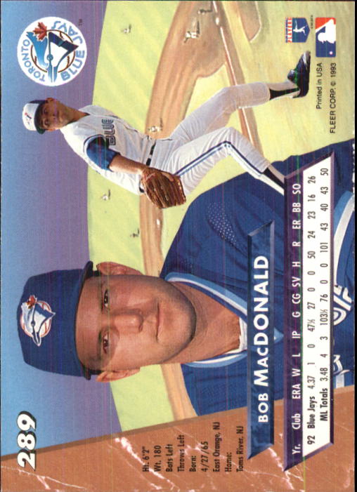 B2406- 1993 Ultra Baseball Cards 251-500 +Rookies -You Pick- 15+ FREE US SHIP - Picture 79 of 469