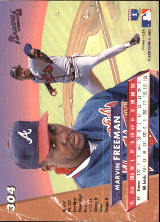 B2406- 1993 Ultra Baseball Cards 251-500 +Rookies -You Pick- 15+ FREE US SHIP - Picture 107 of 469
