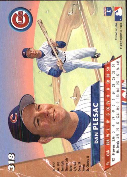 B2406- 1993 Ultra Baseball Cards 251-500 +Rookies -You Pick- 15+ FREE US SHIP - Picture 131 of 469