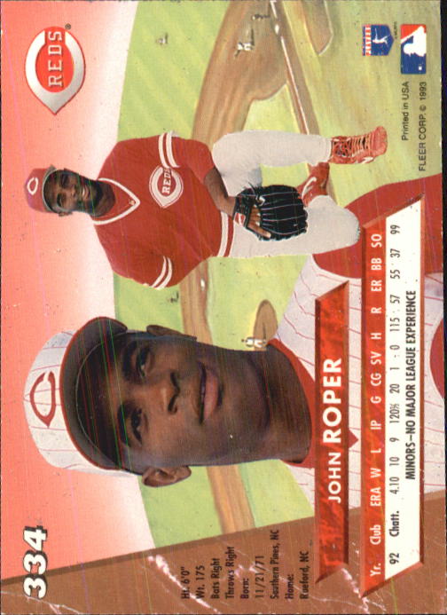 B2406- 1993 Ultra Baseball Cards 251-500 +Rookies -You Pick- 15+ FREE US SHIP - Picture 157 of 469