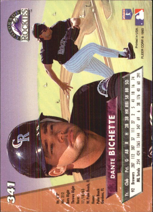B2406- 1993 Ultra Baseball Cards 251-500 +Rookies -You Pick- 15+ FREE US SHIP - Picture 171 of 469