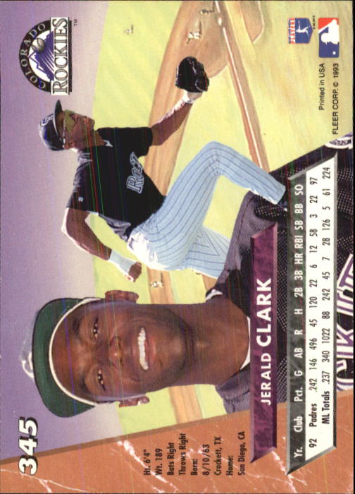 B2406- 1993 Ultra Baseball Cards 251-500 +Rookies -You Pick- 15+ FREE US SHIP - Picture 179 of 469