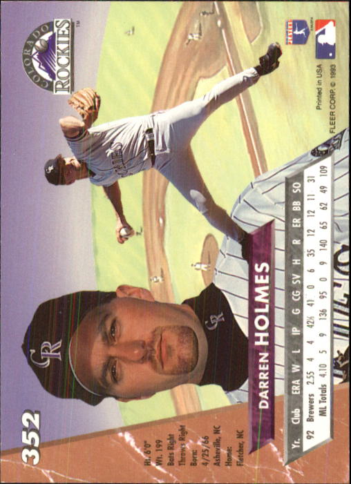 B2406- 1993 Ultra Baseball Cards 251-500 +Rookies -You Pick- 15+ FREE US SHIP - Picture 193 of 469