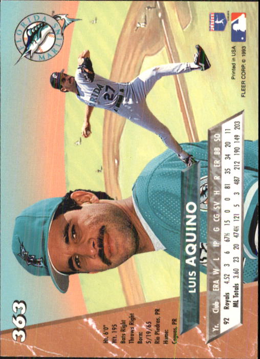 B2406- 1993 Ultra Baseball Cards 251-500 +Rookies -You Pick- 15+ FREE US SHIP - Picture 209 of 469