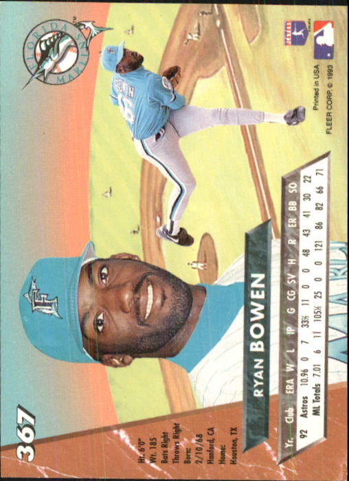 B2406- 1993 Ultra Baseball Cards 251-500 +Rookies -You Pick- 15+ FREE US SHIP - Picture 217 of 469