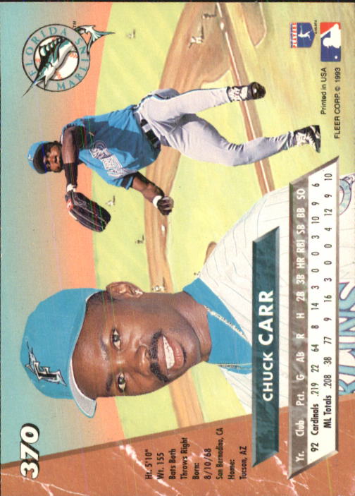 B2406- 1993 Ultra Baseball Cards 251-500 +Rookies -You Pick- 15+ FREE US SHIP - Picture 223 of 469