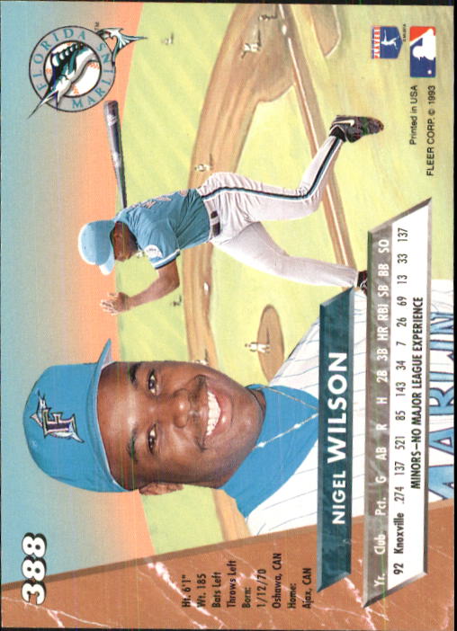 B2406- 1993 Ultra Baseball Cards 251-500 +Rookies -You Pick- 15+ FREE US SHIP - Picture 255 of 469