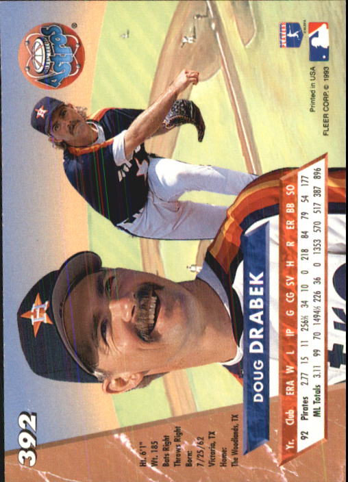 B2406- 1993 Ultra Baseball Cards 251-500 +Rookies -You Pick- 15+ FREE US SHIP - Picture 261 of 469