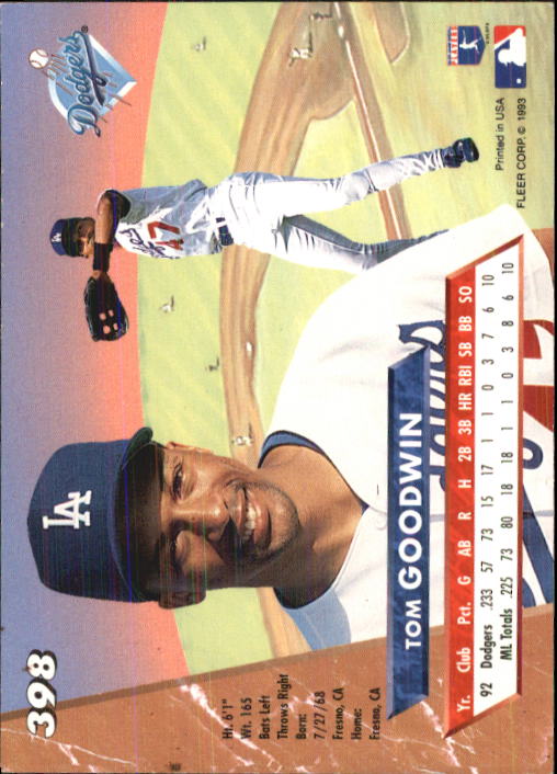 B2406- 1993 Ultra Baseball Cards 251-500 +Rookies -You Pick- 15+ FREE US SHIP - Picture 273 of 469