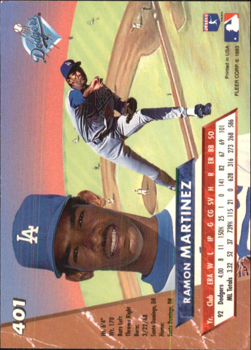 B2406- 1993 Ultra Baseball Cards 251-500 +Rookies -You Pick- 15+ FREE US SHIP - Picture 279 of 469