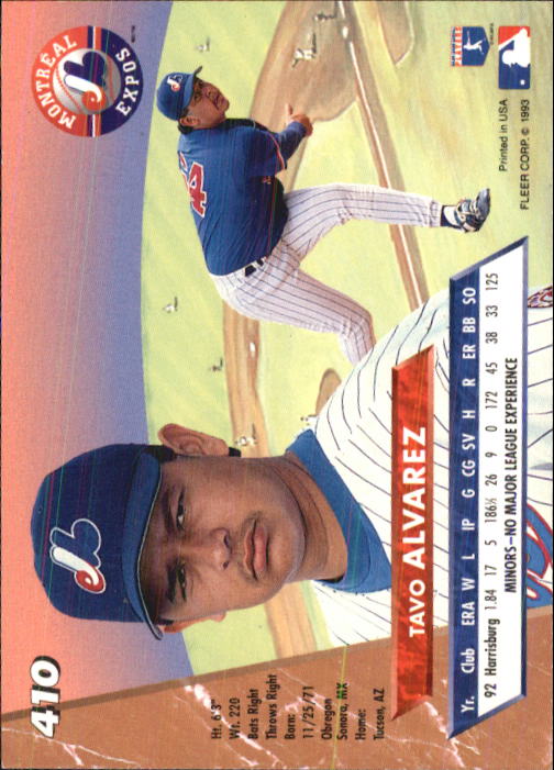 B2406- 1993 Ultra Baseball Cards 251-500 +Rookies -You Pick- 15+ FREE US SHIP - Picture 295 of 469