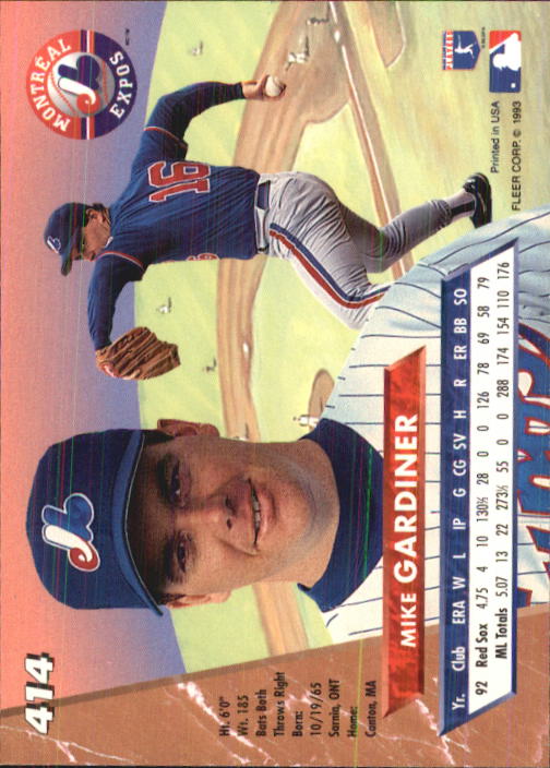 B2406- 1993 Ultra Baseball Cards 251-500 +Rookies -You Pick- 15+ FREE US SHIP - Picture 303 of 469